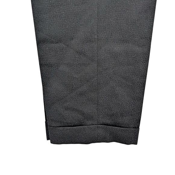 Karl Lagerfeld Modern fit Tuxedo Dress Pants Black Metallic 35 x 30 - Picture 3 of 5